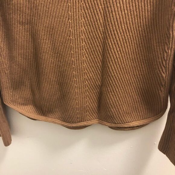 ARITZIA Babaton Chalmers Brown Beige Neutral Sweater in Constant Camel ~ size XS - Picture 10 of 13